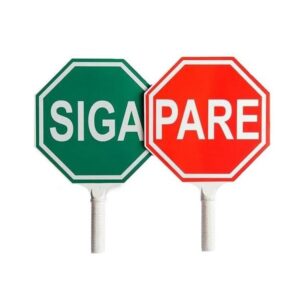 Paleta Reflectiva / Pare Siga